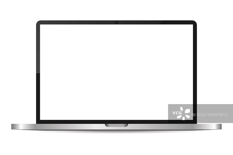 逼真的笔记本电脑模型图片素材