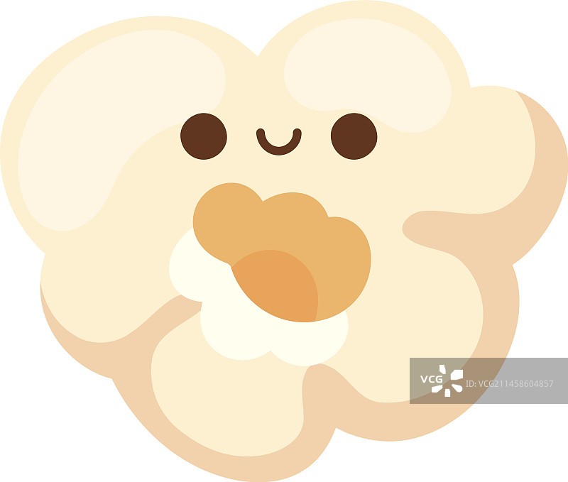 可爱风爆米花图片素材