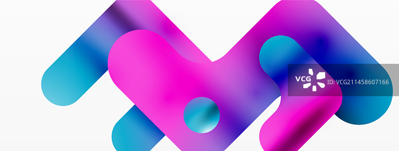 宁静的对称，极简的线条和圆圈图片素材