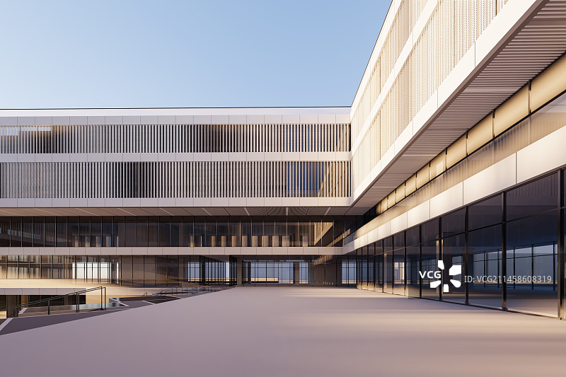 商业综合体购物中心金融建筑模型图片素材