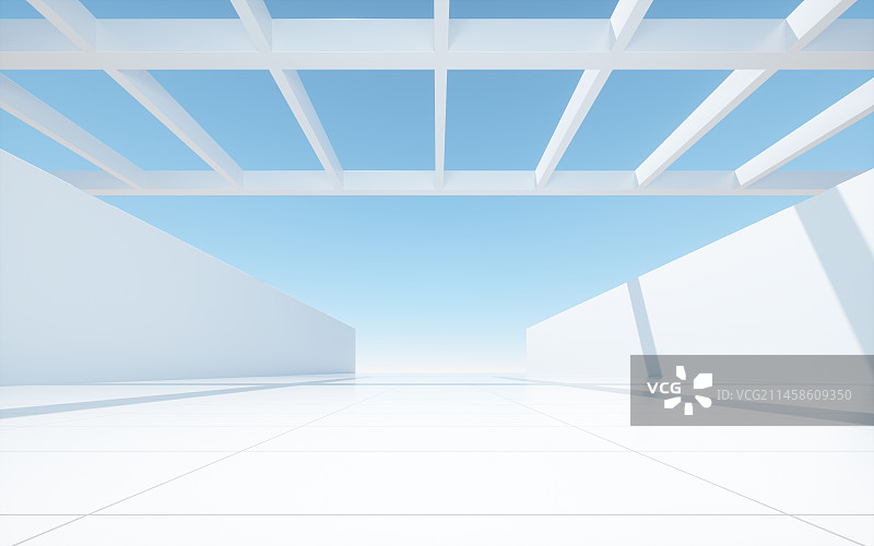 3d图形空间场景广场背景图片素材