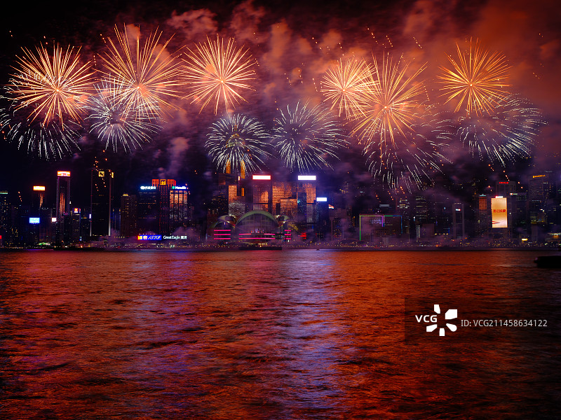 欣欣向荣的香港图片素材