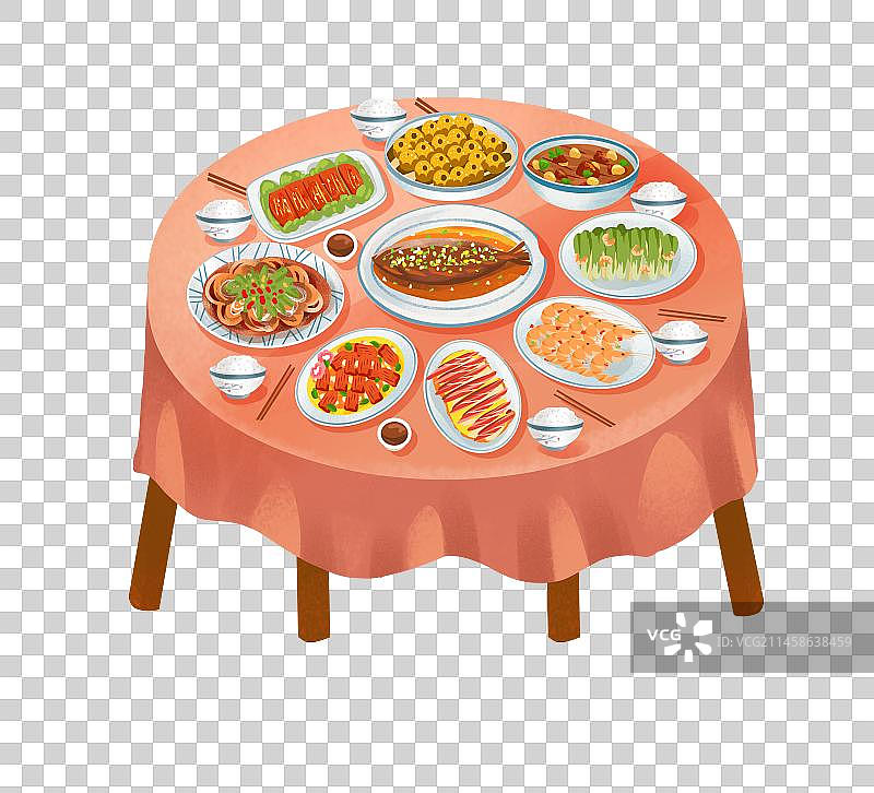 年夜饭图片素材