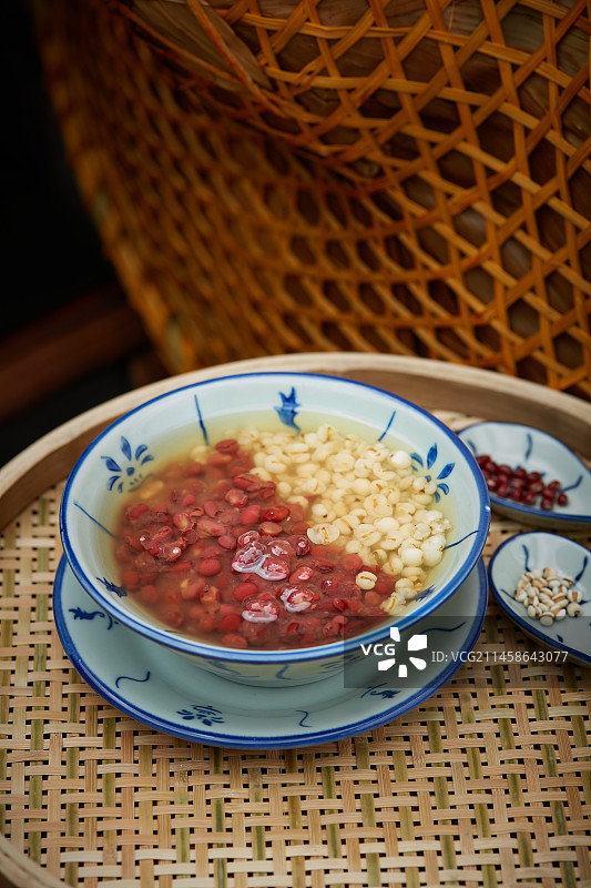 薏米红豆沙图片素材