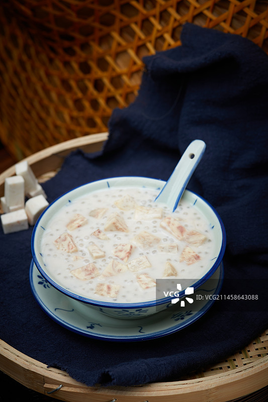 香芋西米露图片素材