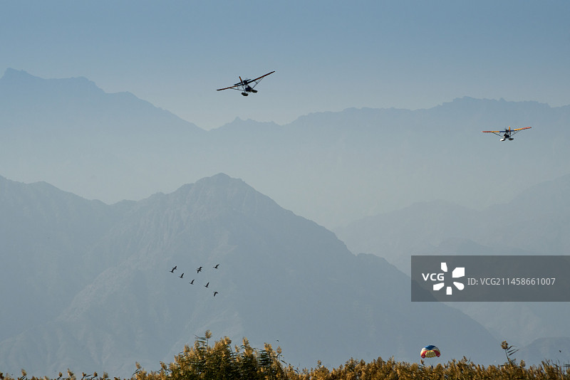 宁夏沙湖景区图片素材