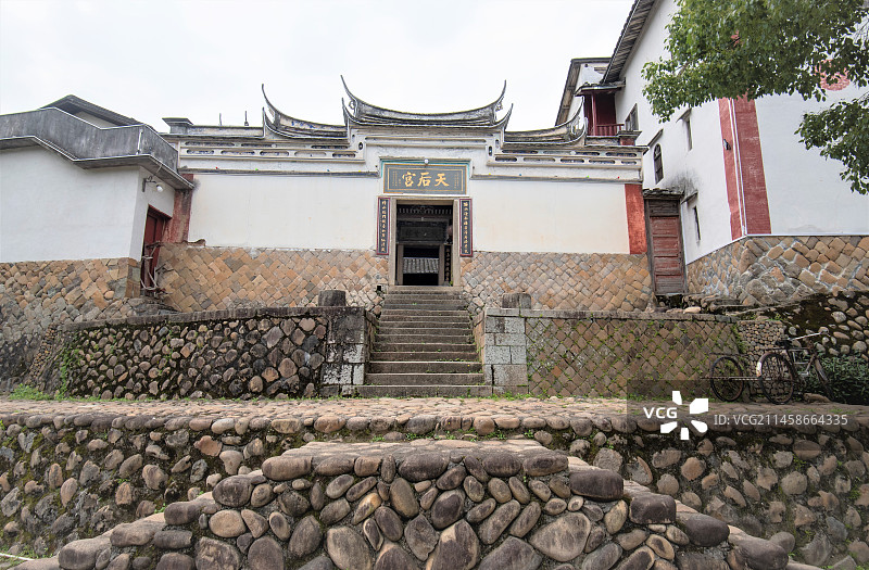中国历史文化名镇、福州永泰千年古镇魅力嵩口图片素材