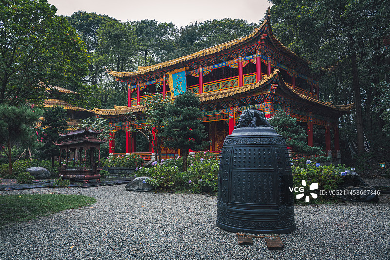 彭州三圣寺图片素材