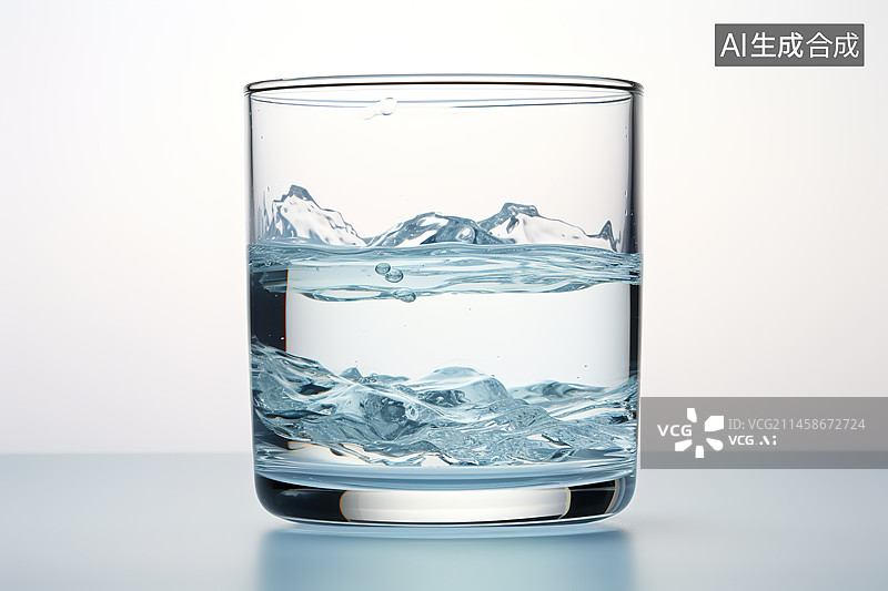 【AI数字艺术】水杯白底图图片素材