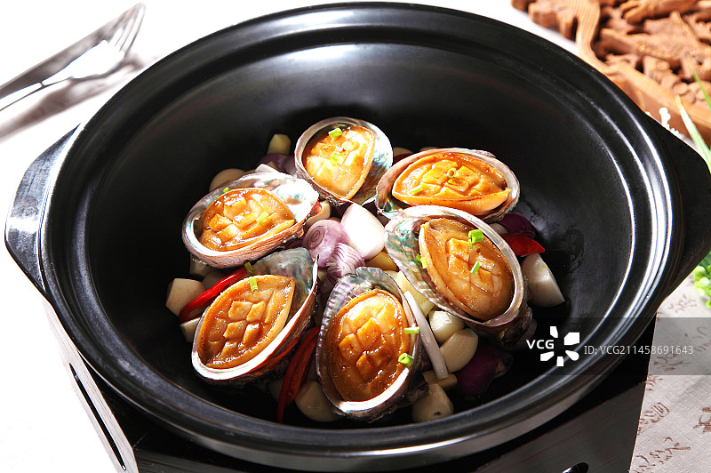 鲍鱼煲图片素材