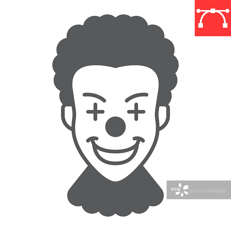 小丑标志符号图标图片素材