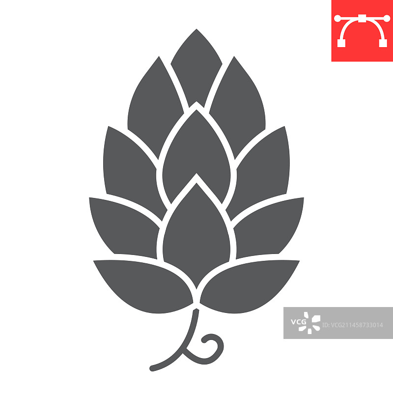 啤酒花标志图标图片素材