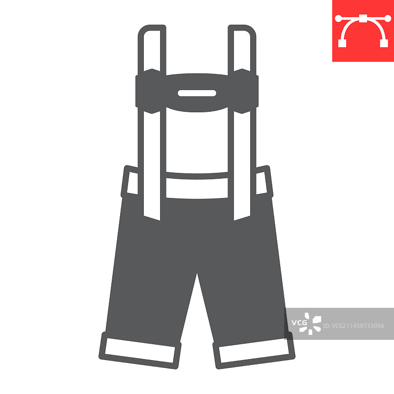 皮裤标志符号图标图片素材