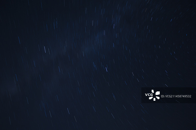 日本长野县诹访雾峰高原星轨图片素材