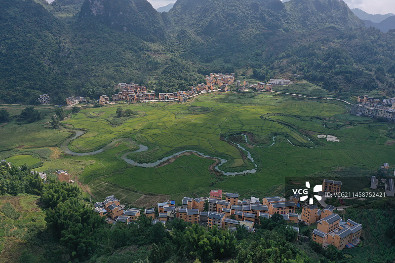 巴马命河景区，巴马瑶族自治县那社乡图片素材