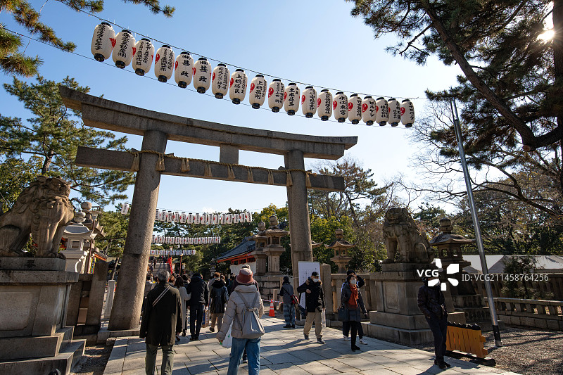 大阪府住吉大社图片素材