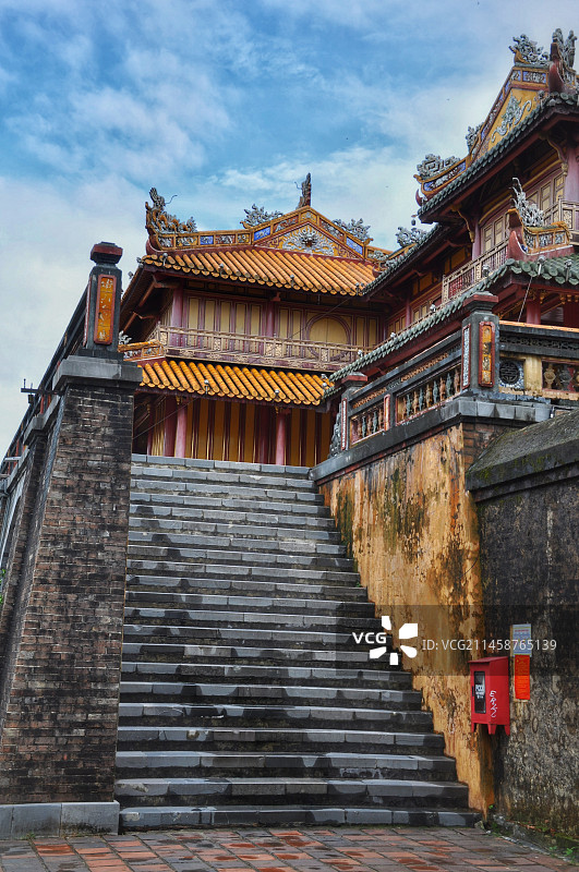 越南顺化皇城午门 Hoàng thành Huế图片素材