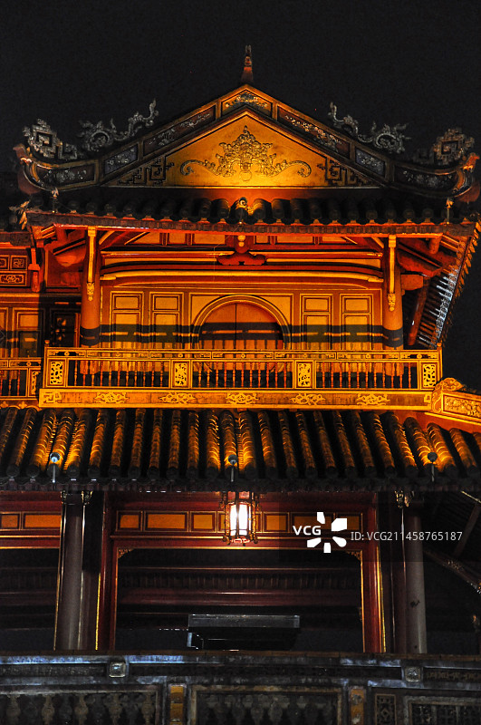 越南顺化皇城午门 Hoàng thành Huế图片素材