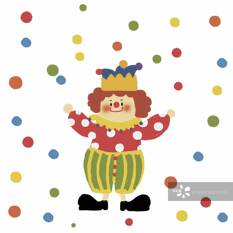 小丑家族-4图片素材