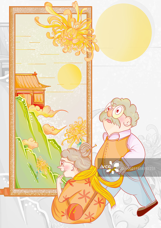 传统节日重阳节图片素材