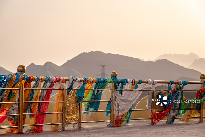 巴彦淖尔乌拉特后旗阴山山脉图片素材