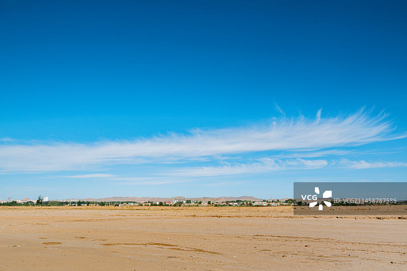 巴彦淖尔乌拉特中旗海流图生态园图片素材