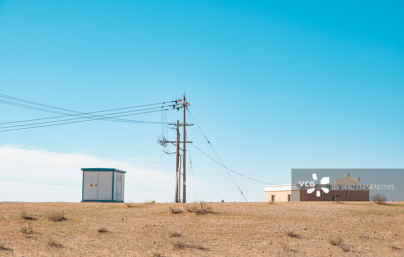 巴彦淖尔乌拉特中旗海流图生态园图片素材