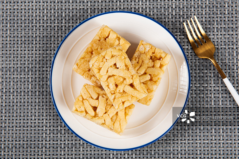 休闲零食沙琪玛图片素材