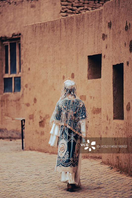 吐峪沟麻扎村图片素材
