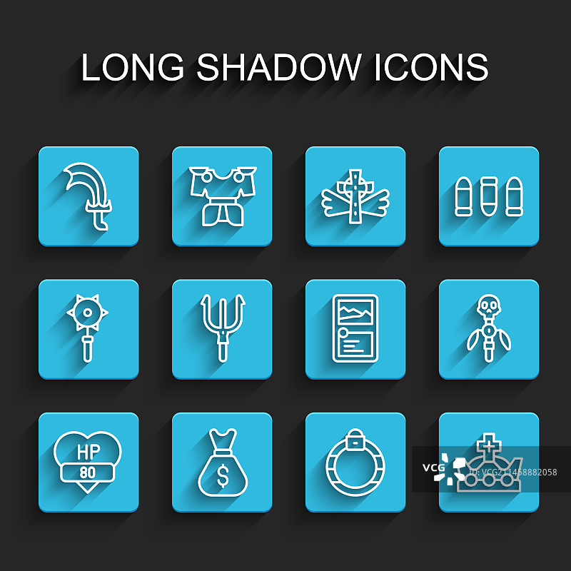 电子游戏吧金钱剑图标图片素材