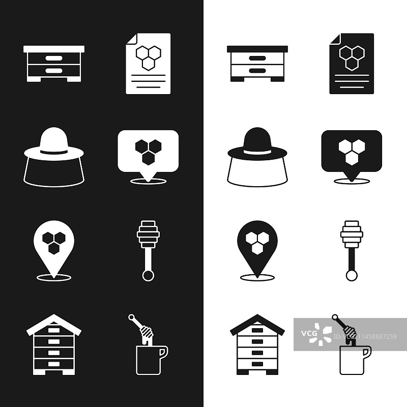 蜂巢、蜜蜂定位、带防护的蜂农合集图片素材