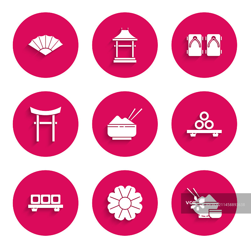 筷子花寿司米饭套餐图片素材