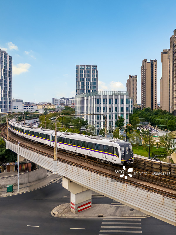 上海轨道交通地铁图片素材