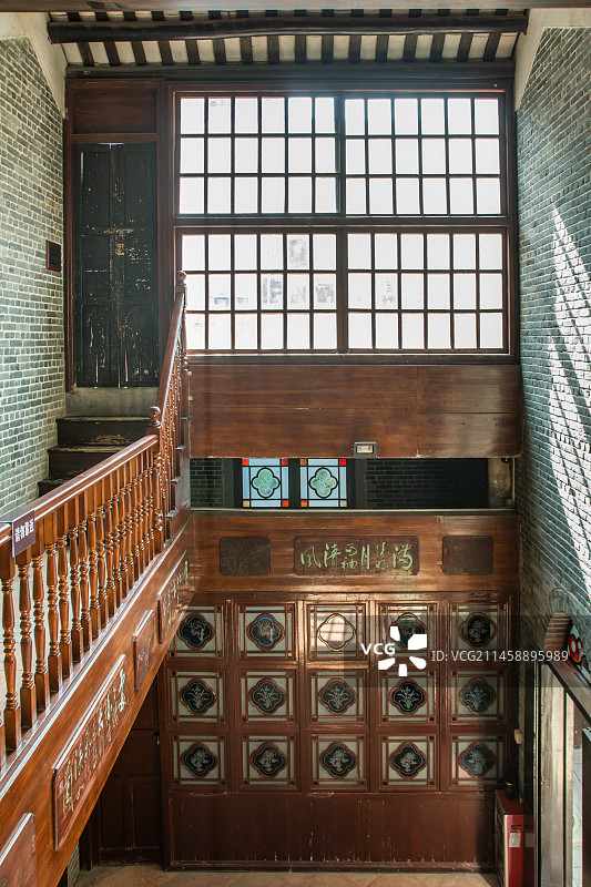 广州 荔枝湾 西关古老大屋 内景 历史文化景点 广州传统民间住宅 西关大屋 历史建筑 岭南建筑文化图片素材