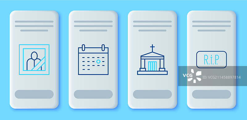 逝者纪念日历图片素材