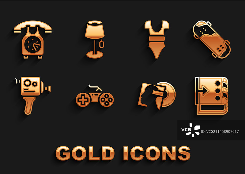 游戏手柄、滑板特技、混音器素材图片素材