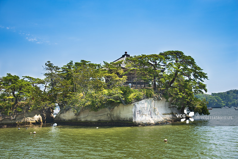 日本宫城县松岛五大堂图片素材