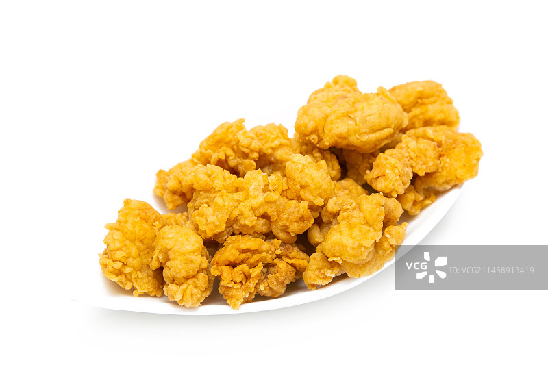 鸡米粒 油炸 鸡粒块 劲爆鸡米花 炸鸡 鸡米花 鸡肉 快餐 油炸食品 肯德基图片素材