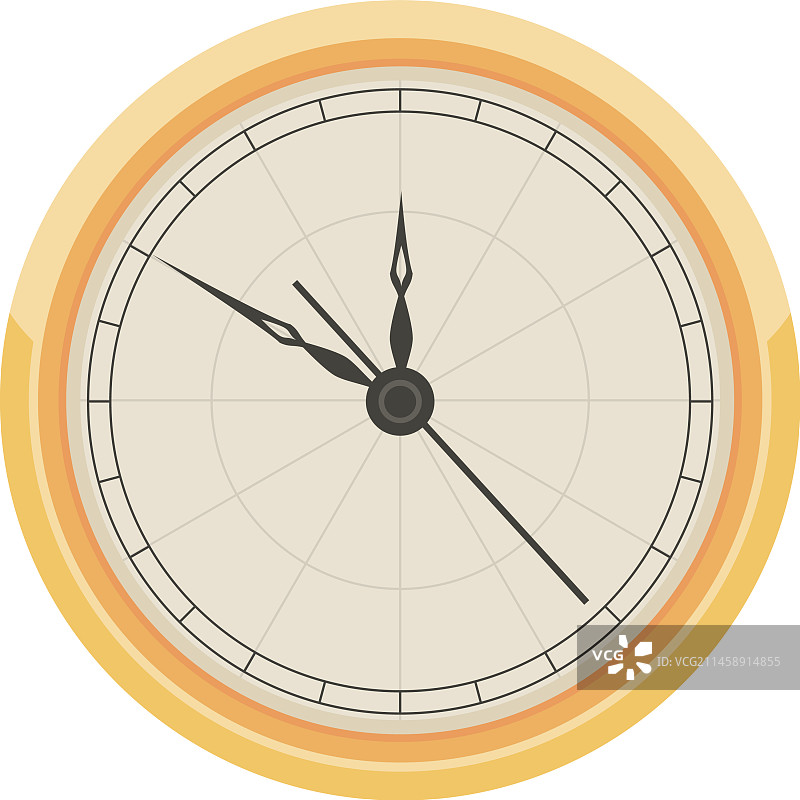 金色手表时间图标图片素材