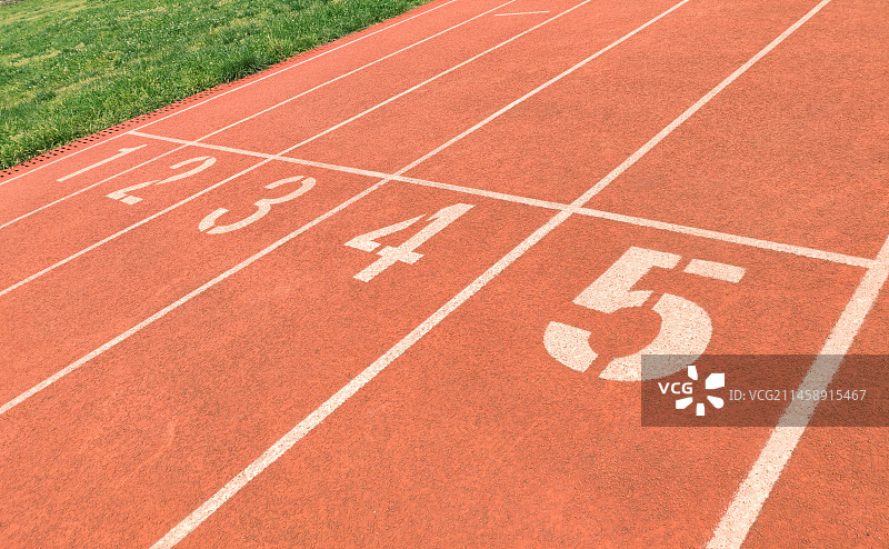 橡胶跑道图片素材