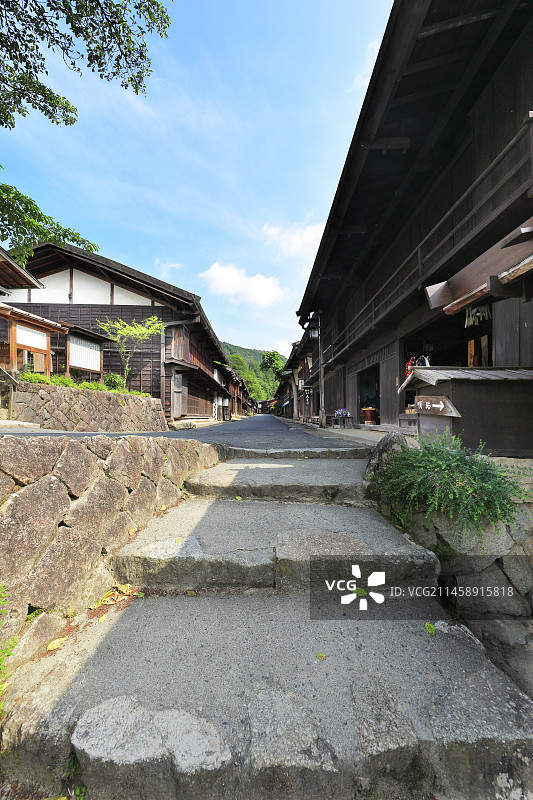 日本中山道妻笼宿图片素材