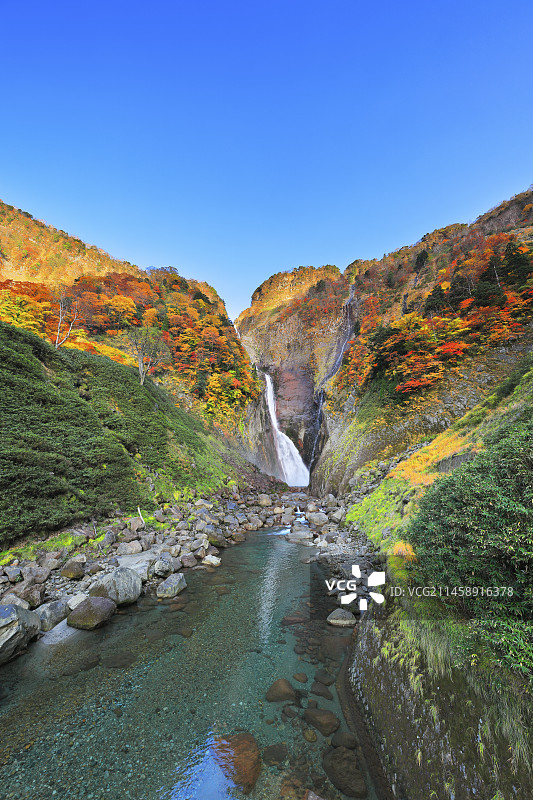 秋天，日本，富山县，富山中川区图片素材
