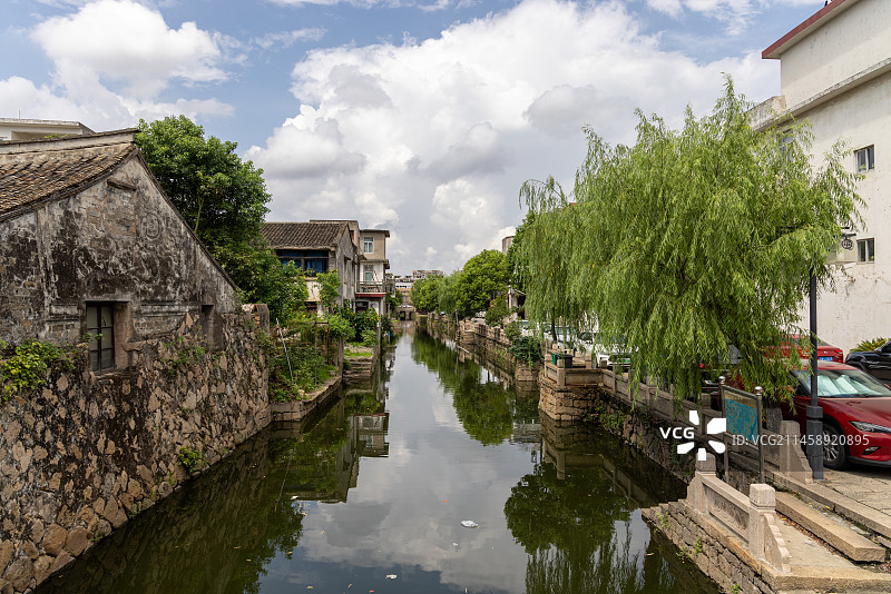 温州明代抗倭永昌堡内布政使祠（楼下派祠）古城风光图片素材