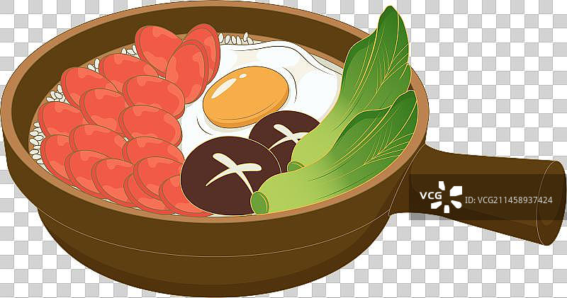 煲仔饭图片素材