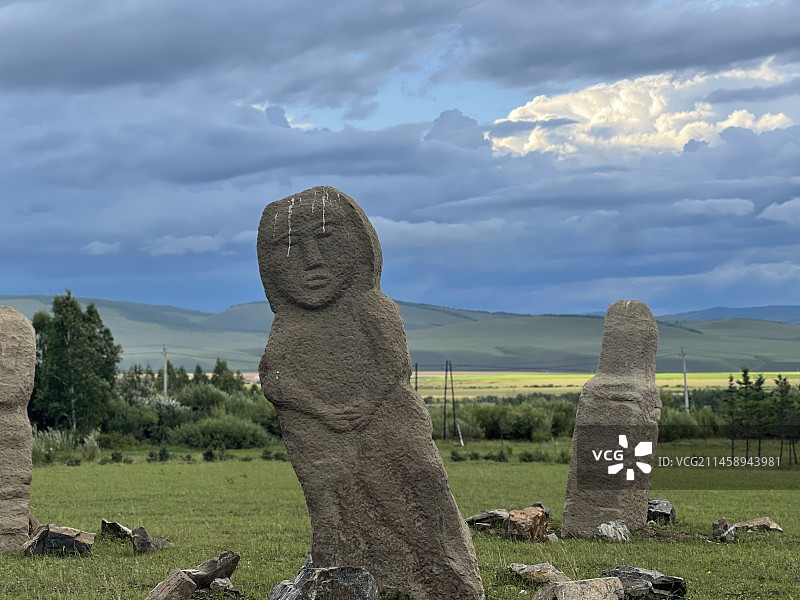室韦小镇图片素材