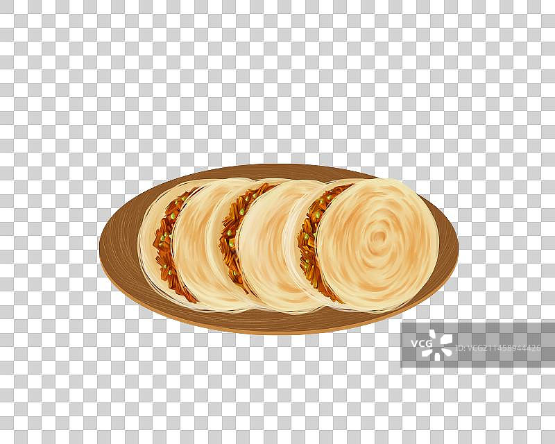 肉夹馍，小吃，特色美食图片素材