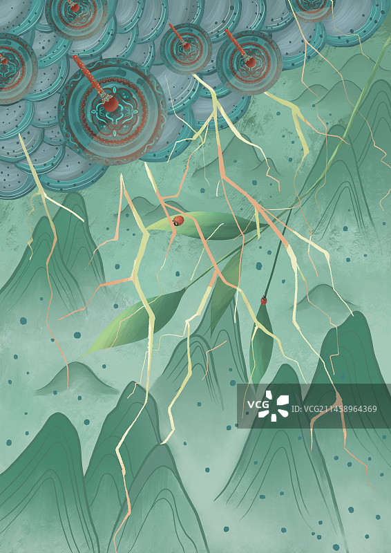 惊蛰 24节气图片素材