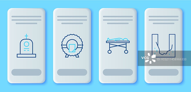 纪念花圈、太平间尸体标志图片素材