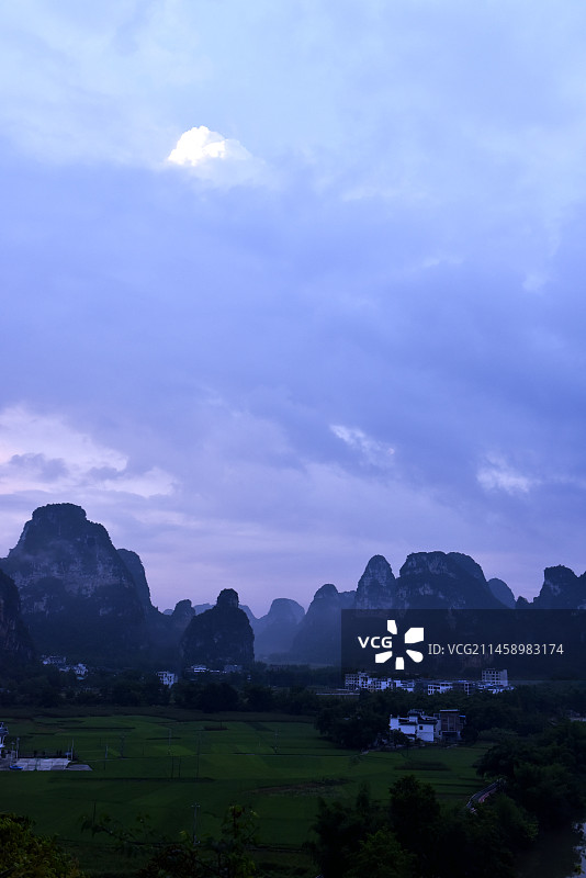 明仕田园-广西崇左市大新县堪圩乡图片素材