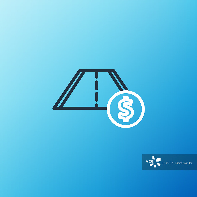 收费公路交通标志图标图片素材